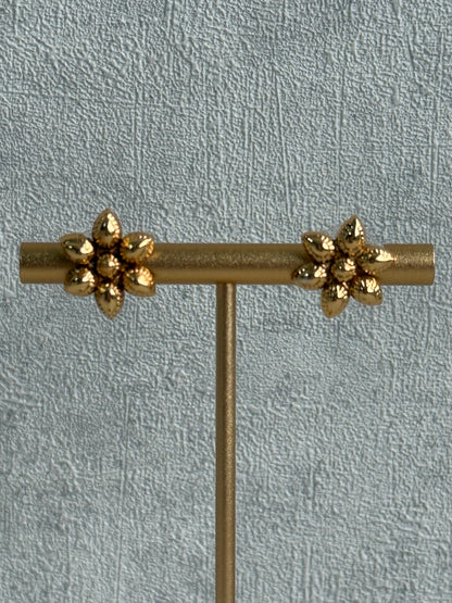 Ayura Designs Riddhi Set – Necklace & Earrings with Gold-Toned Beaded Detailing