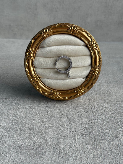 Ayura Designs Sitara Nose Ring – Adjustable Crystal Nose Ring