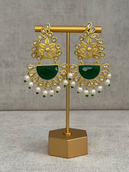 Ayura Designs Vaanya Earrings – Pink Kundan & Pearl Earrings