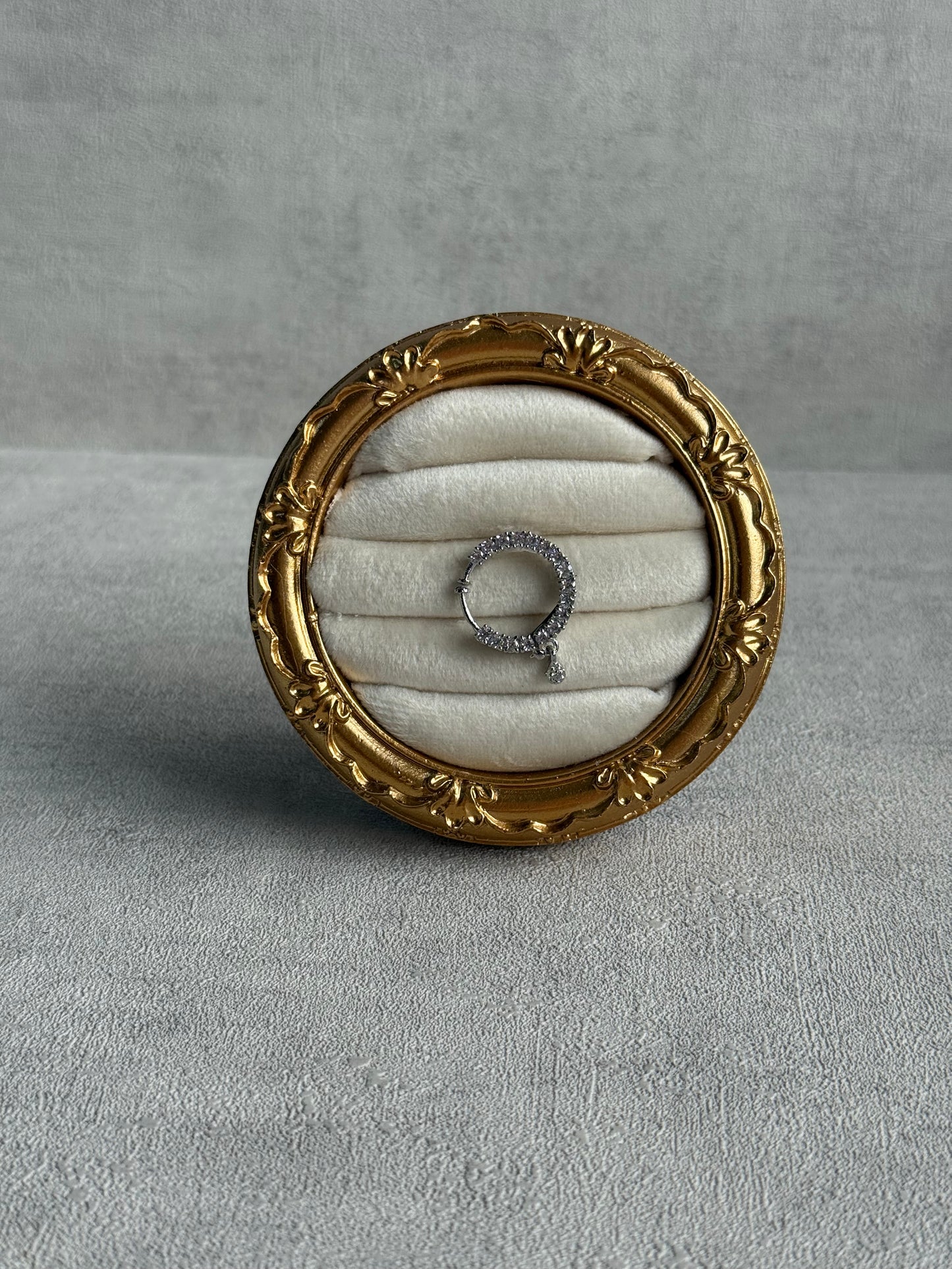 Ayura Designs Sitara Nose Ring – Adjustable Crystal Nose Ring